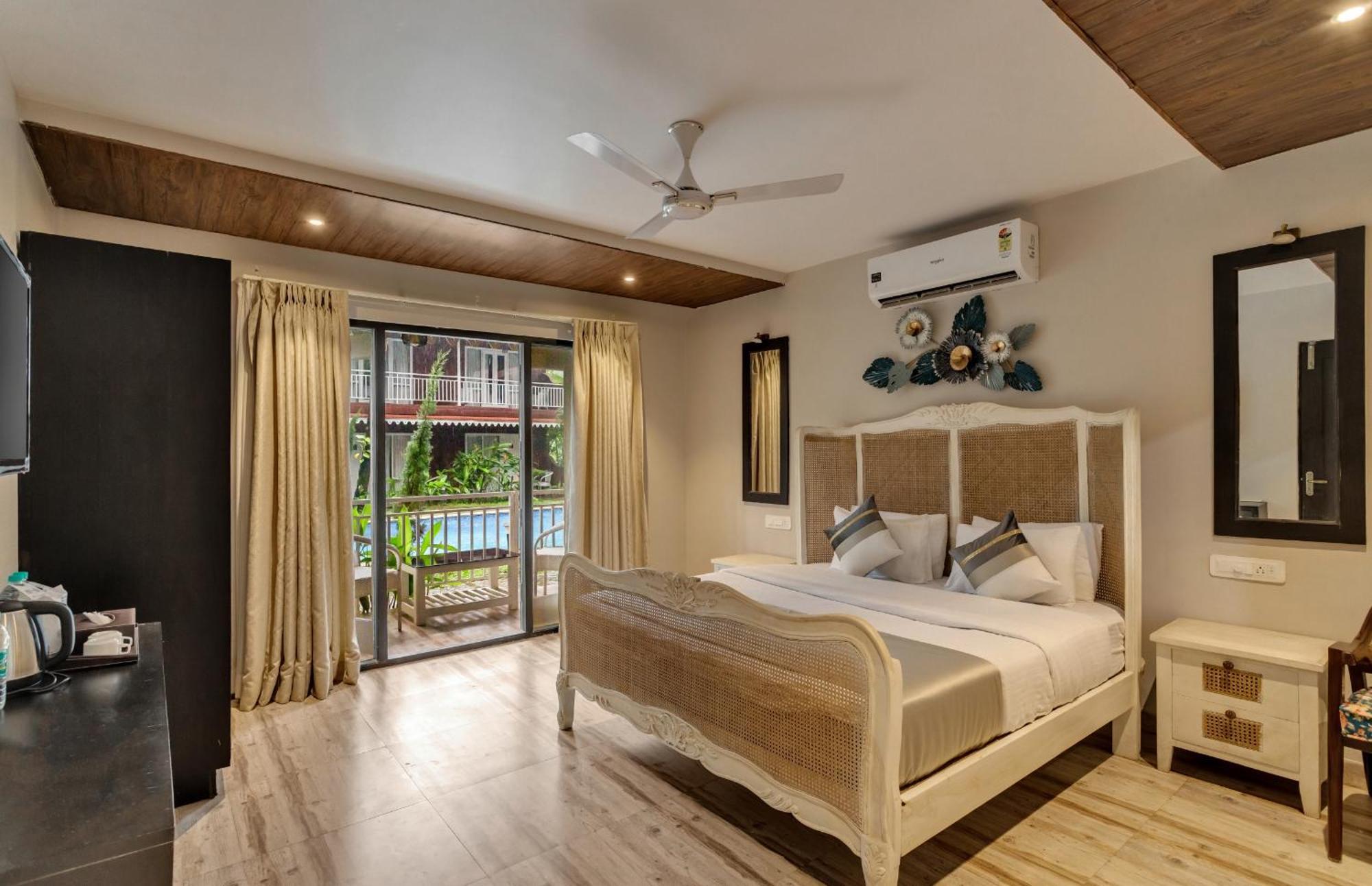 Skon Morjim Beach Resort By Orion Hotels Gamle Goa Eksteriør billede