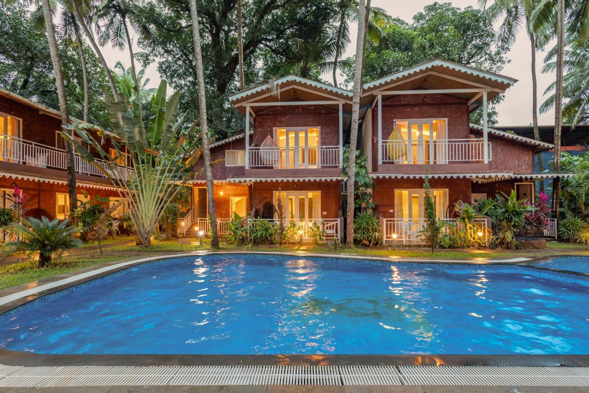 Skon Morjim Beach Resort By Orion Hotels Gamle Goa Eksteriør billede