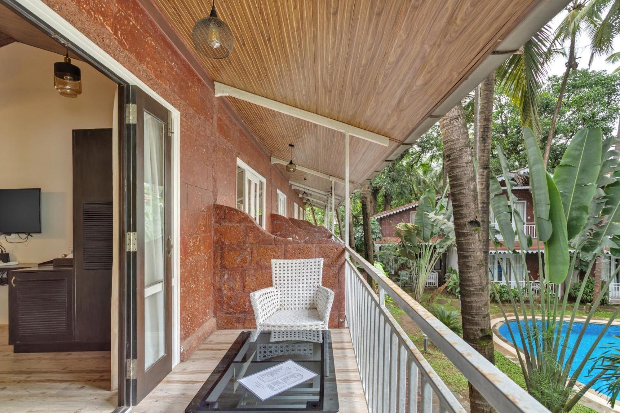 Skon Morjim Beach Resort By Orion Hotels Gamle Goa Eksteriør billede