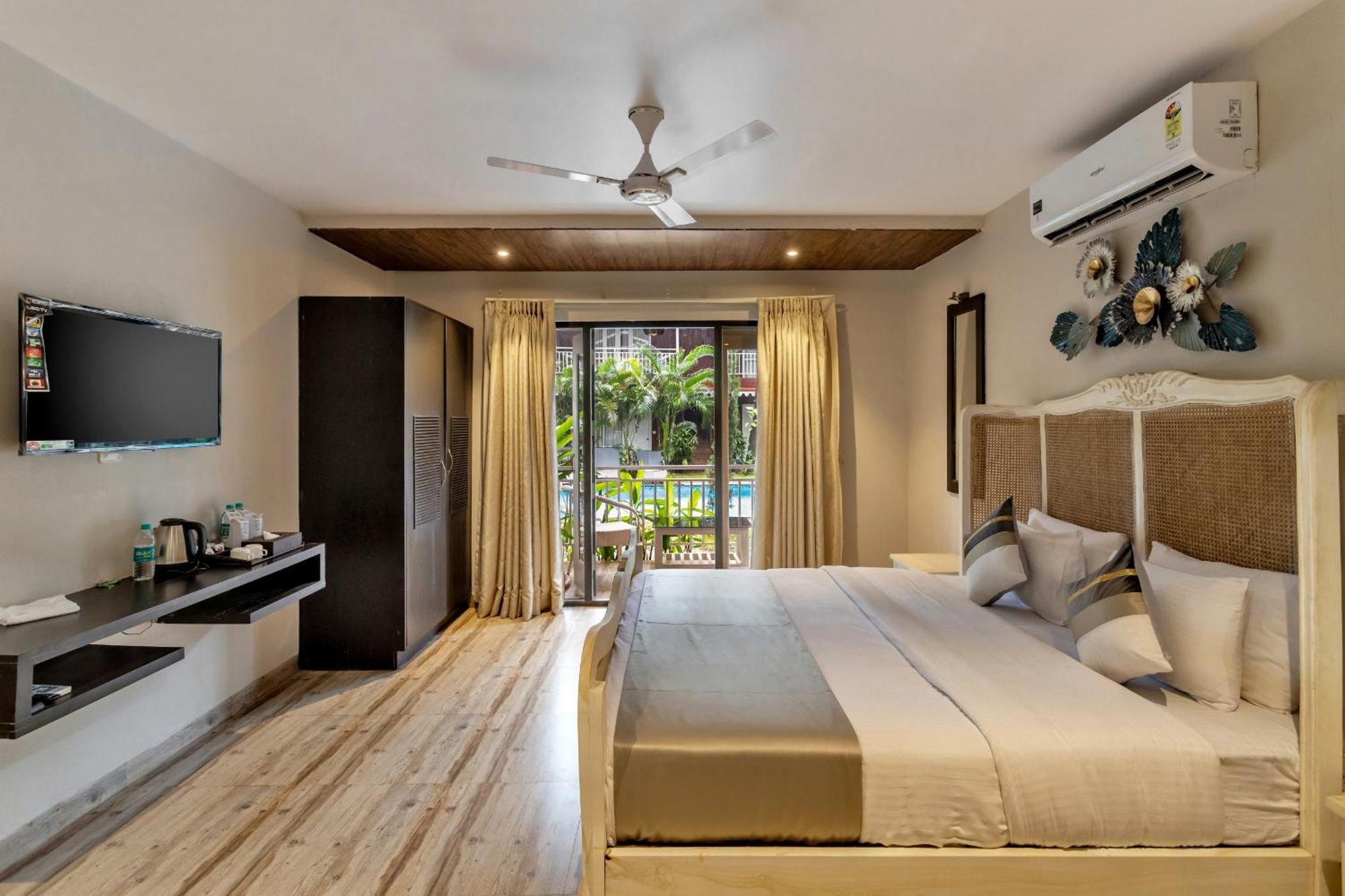 Skon Morjim Beach Resort By Orion Hotels Gamle Goa Eksteriør billede