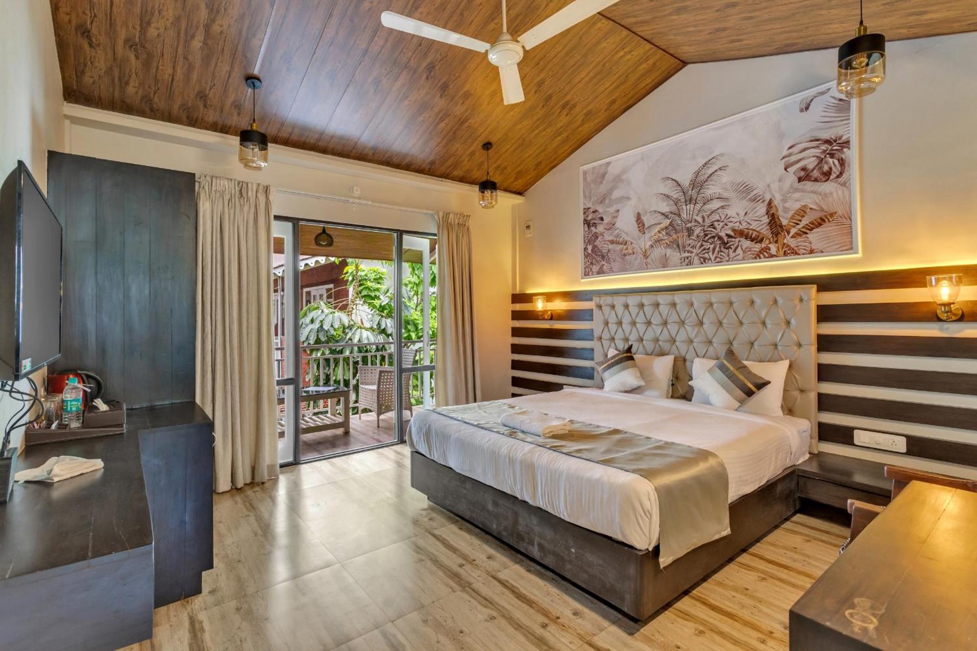 Skon Morjim Beach Resort By Orion Hotels Gamle Goa Eksteriør billede