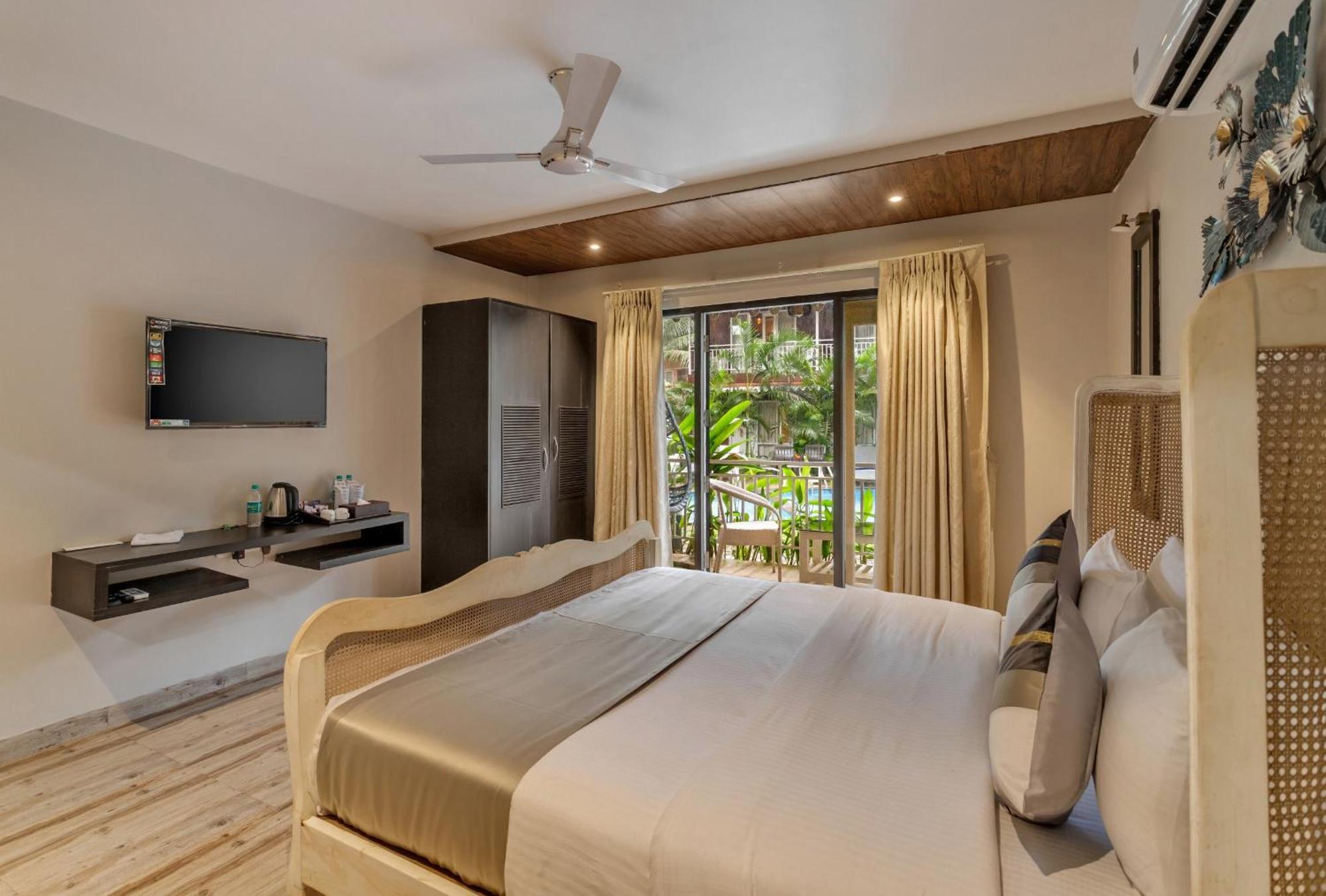 Skon Morjim Beach Resort By Orion Hotels Gamle Goa Eksteriør billede
