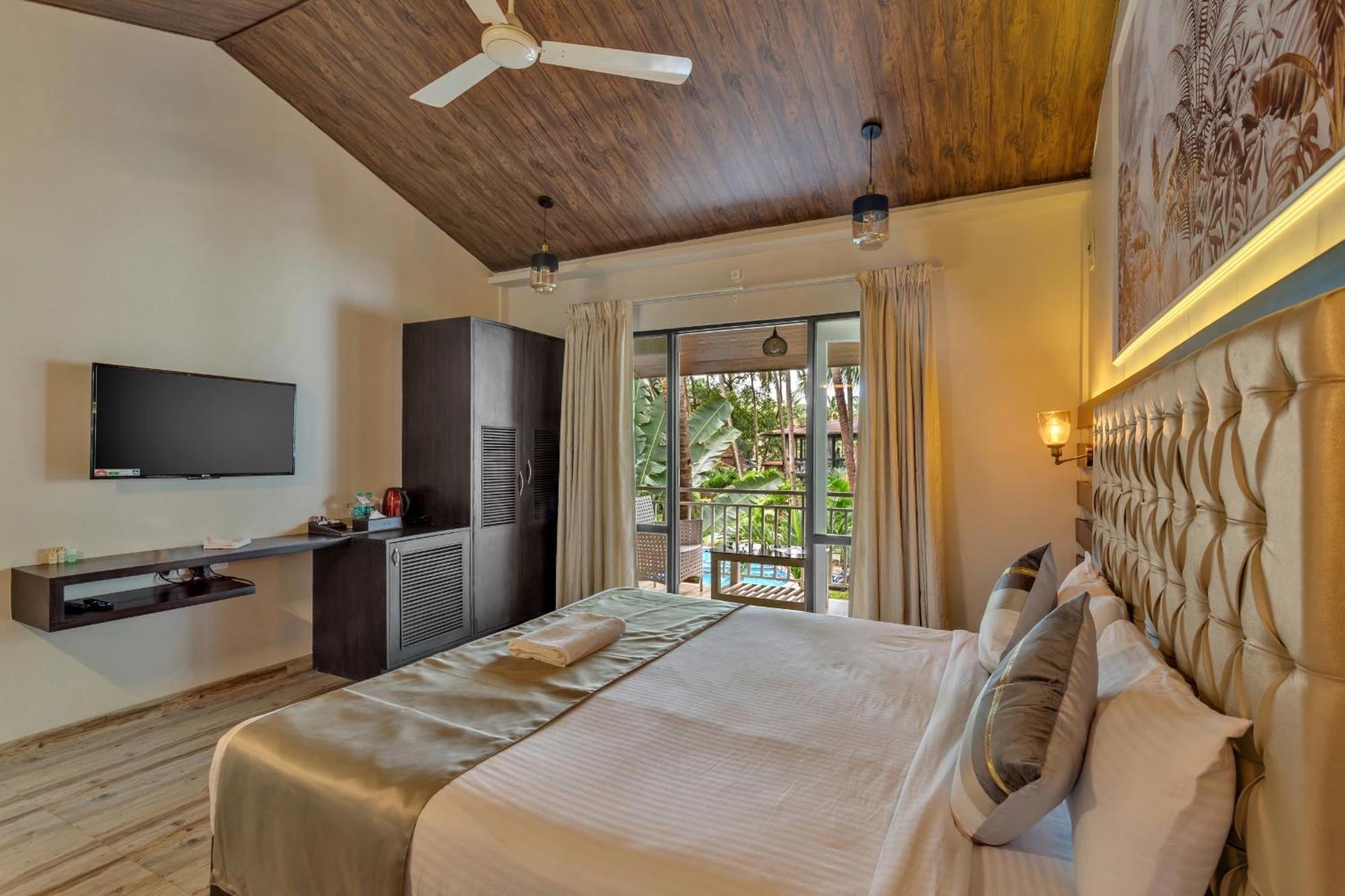 Skon Morjim Beach Resort By Orion Hotels Gamle Goa Eksteriør billede